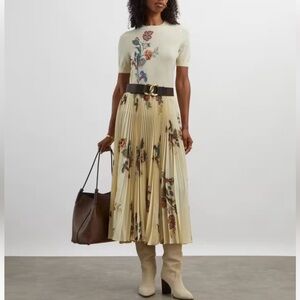 Etro Floral Jacquard Tee